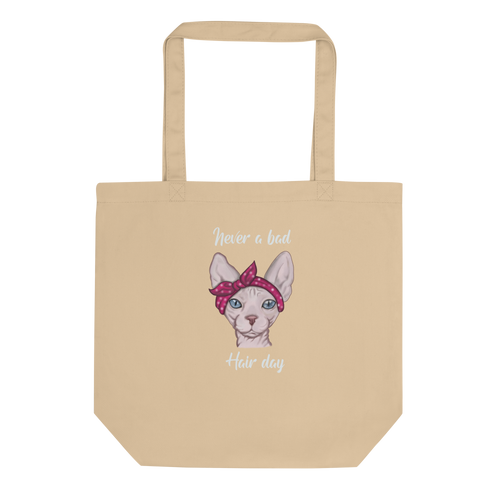 NEVER A BAD HAIR DAY ECO TOTE
