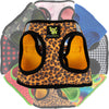 EcoBark Step In Dog Harness - XXXS to Small Breeds- Reflective Soft Mesh Harness for Teacup, Small Dogs and Puppies / Cheetah