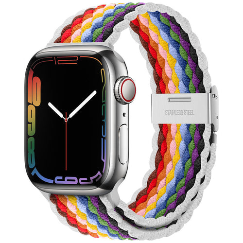 Creative Nylon Loop Elastic Woven Watch Strap