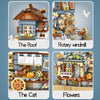 Windmill House Music Box Creative Gift
