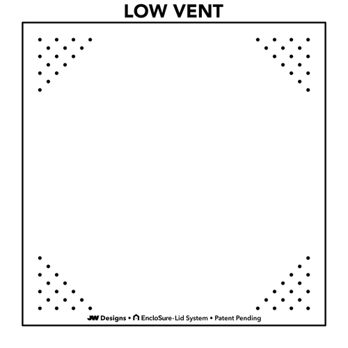 EncloSure™ Replacement Lid for Exo Terra Pro 12″ × 12″