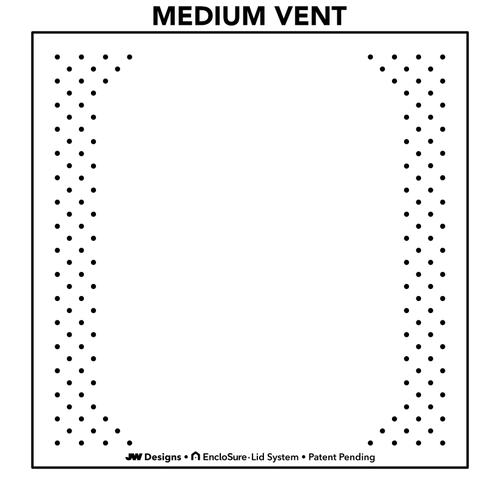 EncloSure™ Replacement Lid for Zoo Med Naturalistic™ Terrarium 12″ × 12″
