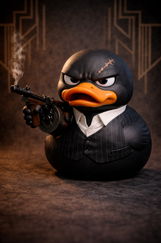 Quack Syndicate™ Full Set – 1920s Gangster Duck Collection (All 5 Characters)