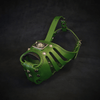 ''Eros'' Basket Muzzle GREEN with Nose Pad