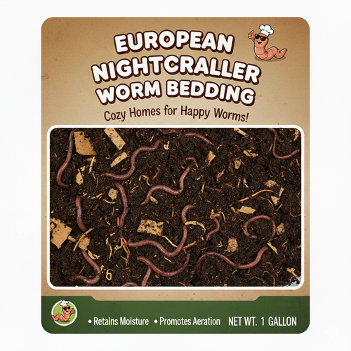 European Nightcrawler Food - Best Bedding (SC)