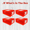 Stackable Poultry Carrier Crate (Pack of 4)