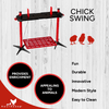 Chick Swing and Versatile Chick Feeder Waterer and Accessory Stand Set