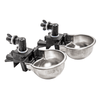 RAC Paws by RentACoop DIY Auto-Fill Metal Cup Waterer Kit 2-Pack - Great for Small Animals, Pets, Bunnies, Ferret, Chickens, Hamsters, Guinea Pigs, Rabbits, Chinchillas, Mice, Rats