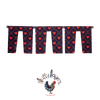 Fluffy Layers Curtains for RentACoop Nesting Box Suite - Haute Coopture