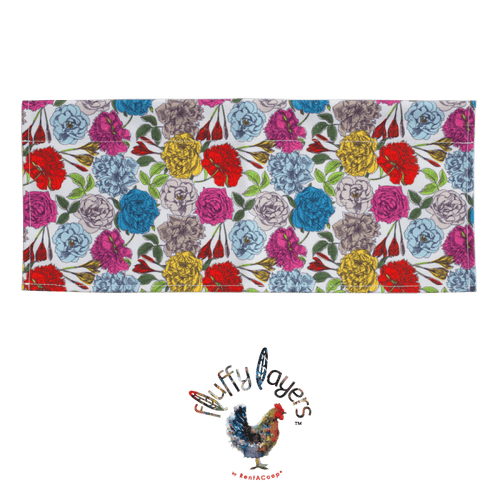 Fluffy Layers Coop Valances - Floral Pop