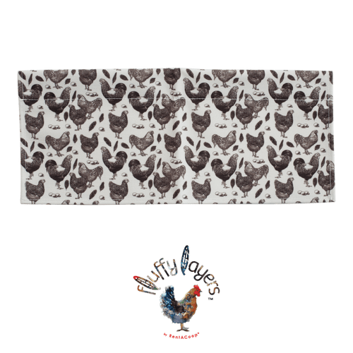 Fluffy Layers Coop Valances - Vintage Flock