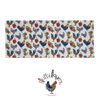 Fluffy Layers Coop Valances - Roosters & Roses