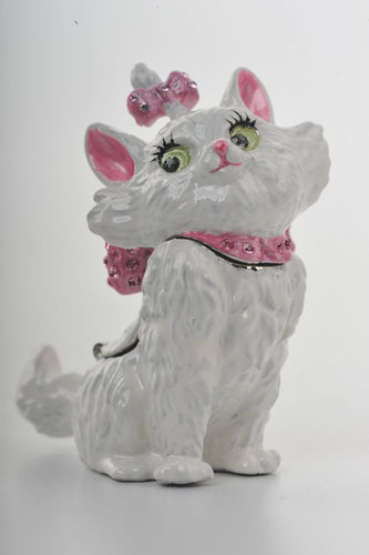 White and Pink Cat