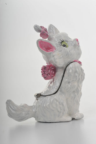 White and Pink Cat