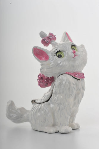 White and Pink Cat