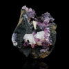Eye Catching Amethyst, Inside Chabazite Geode Natural Mineral Specimen # B 4415