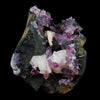 Eye Catching Amethyst, Inside Chabazite Geode Natural Mineral Specimen # B 4415