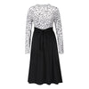 Knitted Skirt European And American Slim Lace-up Plus Size Women's Skirt