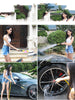 Car Wash Artifact Water Gun Hose High Pressure With Foam Pot Household Nozzle Car Brush Mop Tool Set