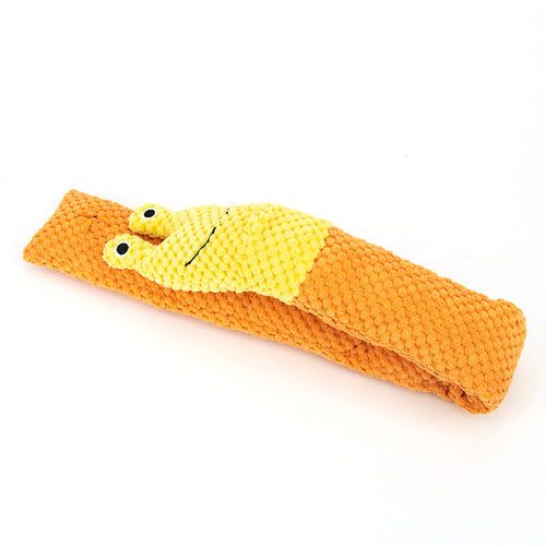 Squeaky Snail Snuffle Dog Toy