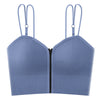 Fashion Zipper With Beautiful Back Suspender Vest