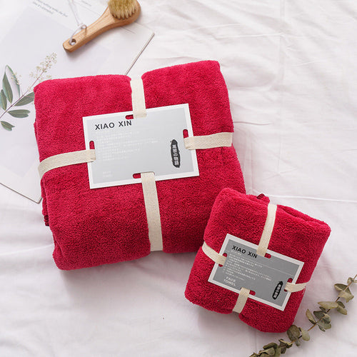 Absorbent Bath Towel For Mother And Child