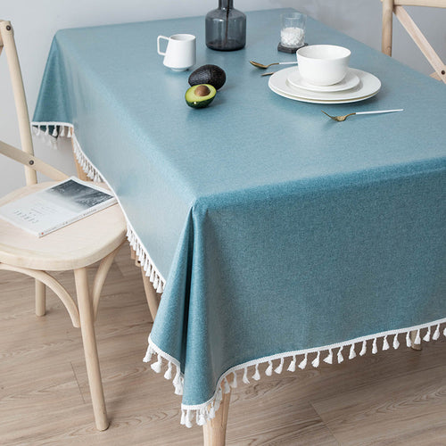 Checkered Tablecloth Rectangular Square Table Picnic Cloth