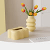 Creative Living Room Table End Table Storage Ceramic Extractor Box