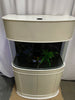 70 gallon GLASS bow front aquarium fish tank set display model