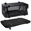 Outdoor Simple Folding Picnic Table Multi-layer Wrought Iron Rack