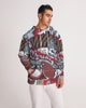 20 cool dragon red design Men's All-Over Print Hoodie