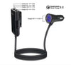 Multi-port Car Rear Seat With Wire Fast Charging
