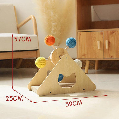 Rotary Sisal Cat Scratch Ball Wheel