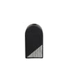 Black And White Striped Ceramic Dried Flower Vase Decorative Art Ornaments