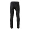 Black Stretch Slim Fitting Jeans