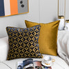 Geometric Jacquard Flannelette Sofa Cushion