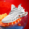 Blade Bottom Men's Trendy Sports Casual Shoes Reflective Lightweight Breathable Running Shoes