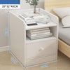 Bedside Table Simple Modern Home Bedroom Crevice Shelf Bedsi