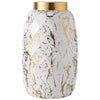 Simple And Modern Gold-painted Light Luxury Living Room Ceramic Vase