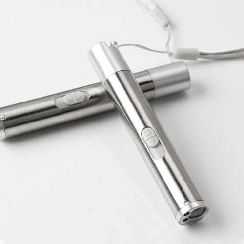 USB Rechargeable Mini Flashlight Laser Pointer