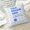 Strong And Durable Vintage Earthy Linen Patch Pocket Pillowcase