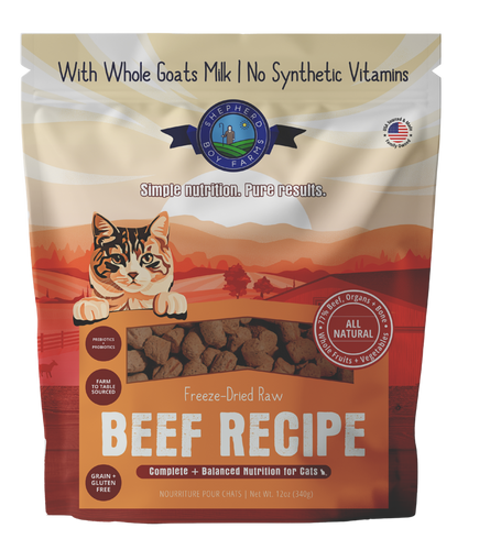 Freeze Dried Beef Recipe For Cats - 12oz