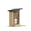 Birdfy Feeder Ebony - Wooden Smart Bird Feeder