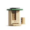 Birdfy Feeder Wood - Wooden Smart Bird Feeder with Camera