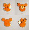 Handmade Catnip Toy | TJ the Fox Chunkle Puff Infused with Miracle Nip Botanicals