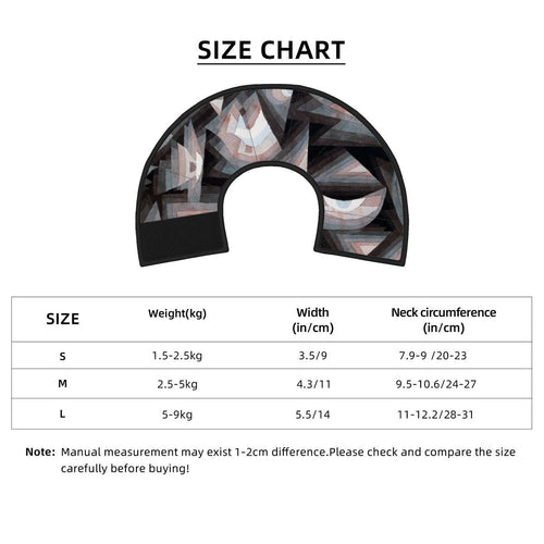Sebastian & Clementine Crystal Gradation Pet Elizabethan Collar