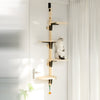 Door Hanging Bed Comfort Eco-Friendly Pine Wood Stable Durable Scratch Board Pet Climbing Frame