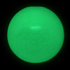 Glow in the Dark Glitter Ball 2-Pack Dog Toy | Soft PUP-X Rubber Floating Fetch Ball with Treat Dispenser | USA Made