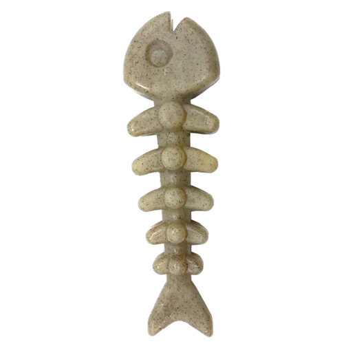 Fish Bone Nylon Dog Toy for Aggressive Chewers | USA Made | SodaPup