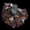 Fluorapophyllite with Stilbite on Chalcedony Natural Mineral Specimen  # B 4789